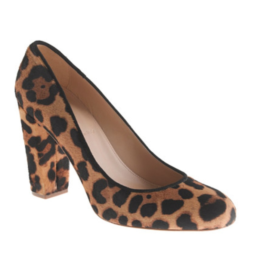 J.Crew Collection Leopard Heels